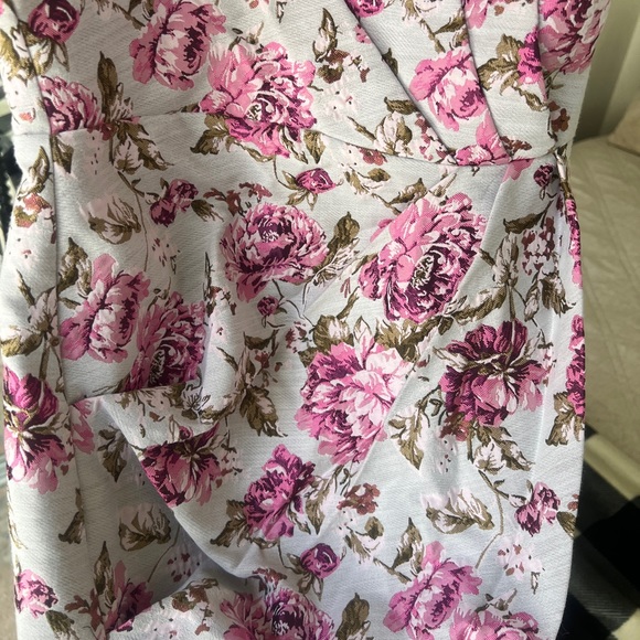 Michael Costello x REVOLVE Viktor Mini Dress in Pink Floral - Picture 7 of 11